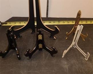 Variety of Plate/Picture Holders