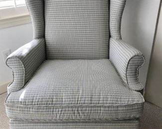 Beautiful wing back chair