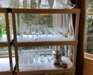 Waterford toasting flutes