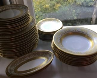 Bohemia Porcelain Deluxe 22KT gold decoration
