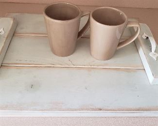 Artisan handmade tray