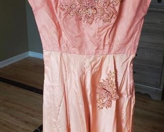 vintage pink dress