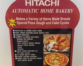 Hitachi bread maker