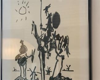 DON QUIXOTE BY PICASSO
