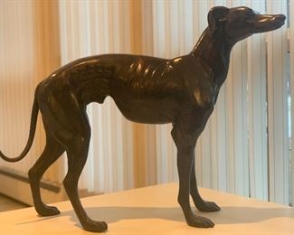 BRONZE GREY HOUND WHIPPET