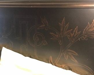 Master bedroom Head board. Inlay