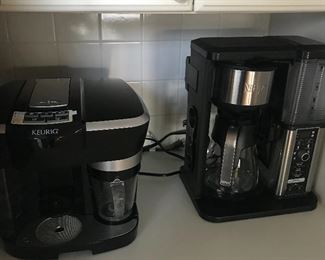Keurig and Ninja Coffee Makers
