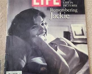 Special Commemorative LIFE magazine "A Life In Pictures Remembering Jackie"
July 15th, 1994