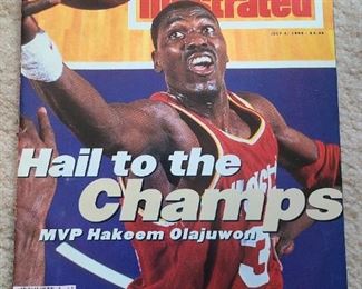 Sports Illustrated- Houston Rockets Souvenir Issue
July 4, 1994
**We have two**