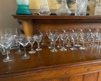 Bar glass collection