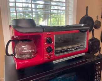 Toaster Oven and Coffee Maker Combo