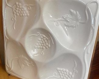 White Ceramic Serving Dish