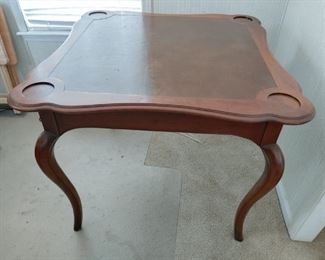 Vintage Queen Anne style Card/Game Table