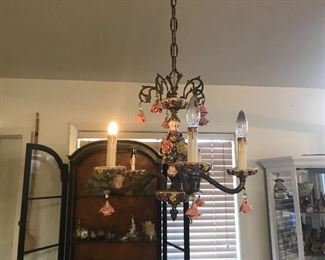 Capidomonte chandelier 