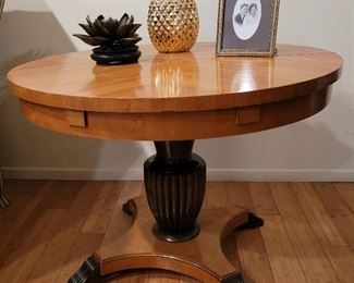 Beidermeier round side table