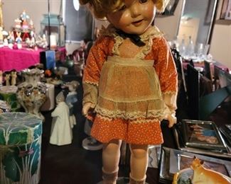 Large vintage Shirley Temple doll