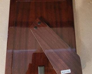 Mahogany backside of the Tizo sterling frames