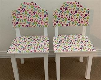 Child's Chairs pair