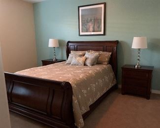 Universal Furniture West Indies Bedroom Collection: Queen Sleigh Bed, Chest, Nightstands Pair Table Lamps Pair
Art Print
Queen Bedding Set