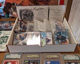 Baseball cards and more