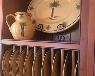 Full Set - 44 Piece Palm Dishware -$170 for all
