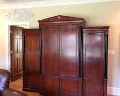 Ethan Allen Armoire and 2 Side Cabinets 