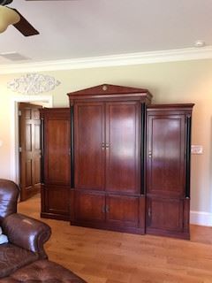 Ethan Allen Armoire and 2 Side Cabinets 