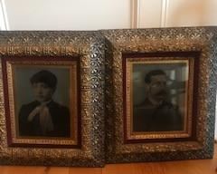 Antique Frames (restored by the Getty Museum in Los Angeles.) $350 for set