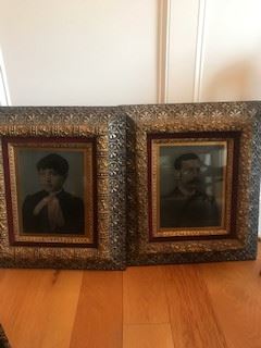 Antique Frames (restored by the Getty Museum in Los Angeles.) $350 for set