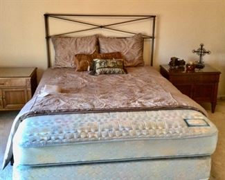 Queen W/I Head Board & Bed Frame Price is $140.00, 