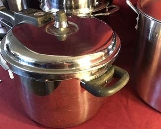 cooker and pots