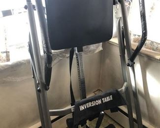 Inversion table
