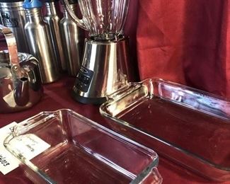 pyrex baking glassware