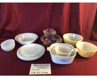 pyrex corning ware