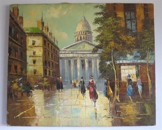 Wonderful 1950's French Street Scene