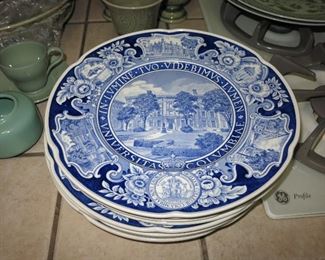 Collection of Columbia Plates by Nicholas butler