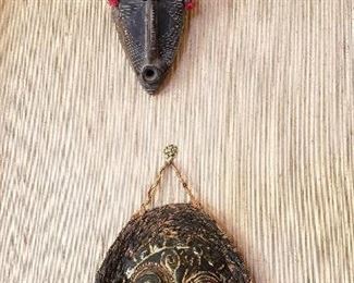 Primitive Masks: Lower, New Guinea Shell Painted Mask