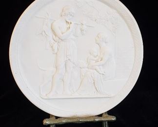 Royal Copenhagen Bisque Placque