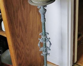 Antique Wrought Iron Plant Stand