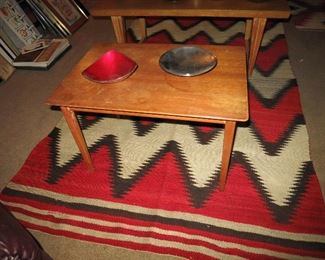 Vintage Navajo Rug w/ Danish Modern Table