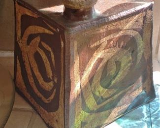 Mid Century Jug signed Ayers