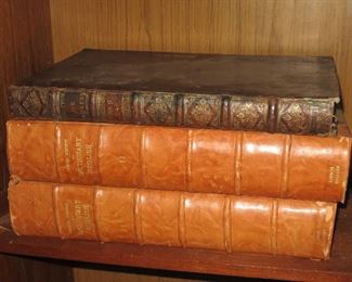  Two Volume Set, "Dictionary of the English Language" by Samuel Johnson, Second Edition, 1765; Can't remember what's on top, but valuable!