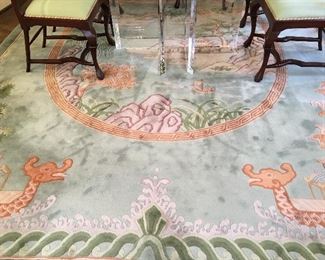 Beautiful Chinese Wool Rug 