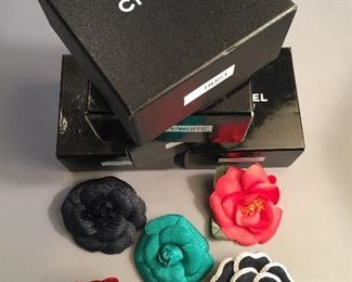 Chanel Flower Brooches 