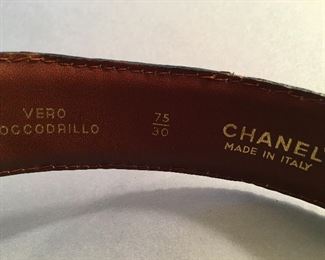 Chanel Inside Belt