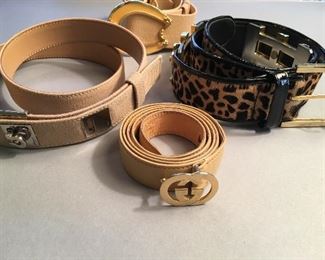 Gucci, Ferragamo and other brands Belts