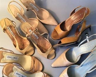 Jimmy Choo, Manolo Blahnik, Giorgio Armani, Gucci 