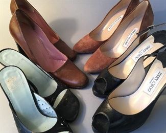 Vera Wang, Gucci, Jimmy Choo, Manolo Blahnik