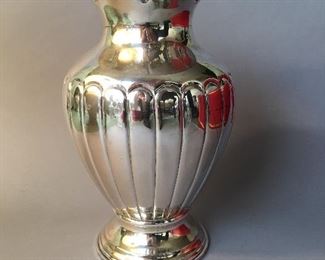 Tall 900 Silver Vase