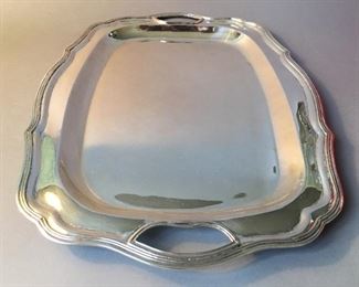 900 Silver Large Tray